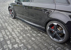 Audi RS3 Sportback 8V Facelift Side Skirts