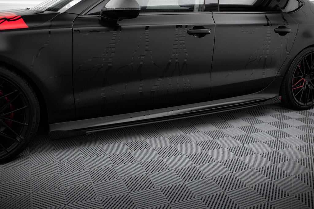 Taloneras Street Pro + Flaps Audi A7 RS7 Look C7