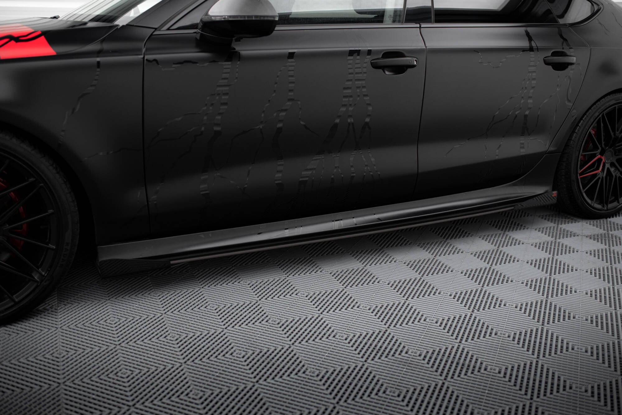 Taloneras Street Pro + Flaps Audi A7 RS7 Look C7