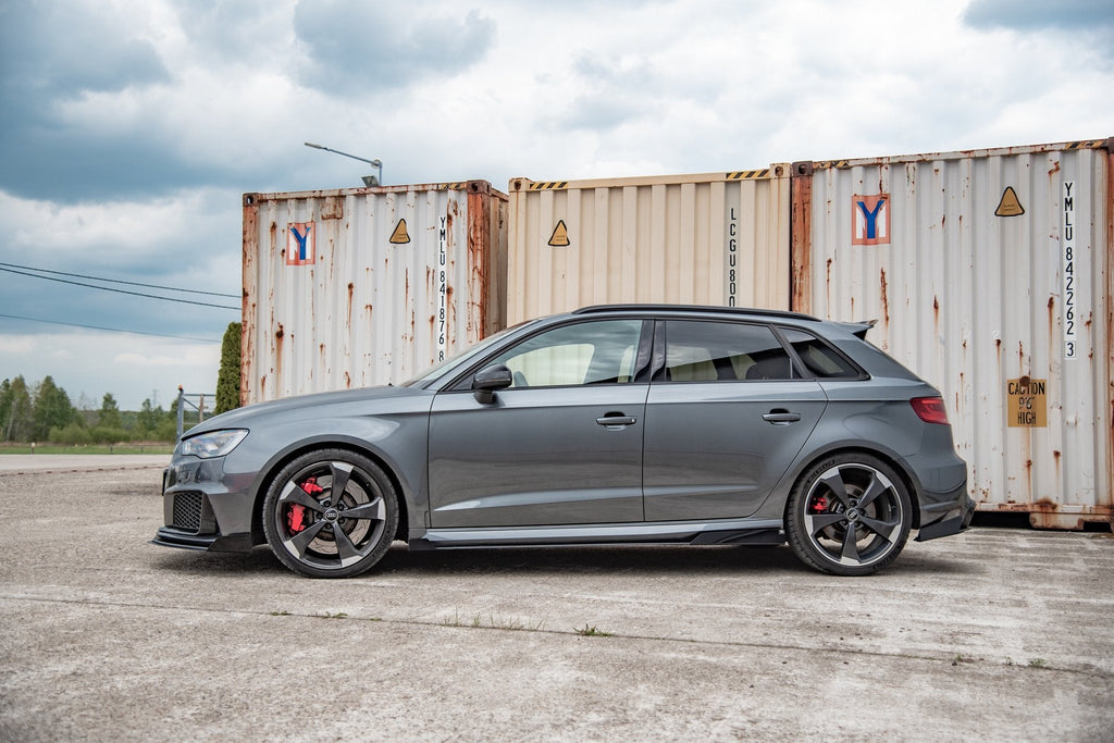 Taloneras Street Pro + Flaps Audi RS3 8V Sportback
