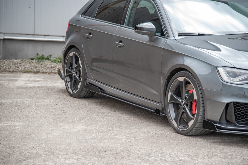 Taloneras Street Pro + Flaps Audi RS3 8V Sportback