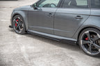 Taloneras Street Pro + Flaps Audi RS3 8V Sportback