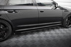 Audi RS6 Avant C6 Street Pro Side Skirt Extensions + Flaps