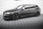 Audi RS6 Avant C6 Street Pro Side Skirt Extensions + Flaps