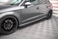 Taloneras Street Pro + Flaps Audi S3 / A3 S-Line Sportback 8V Facelift