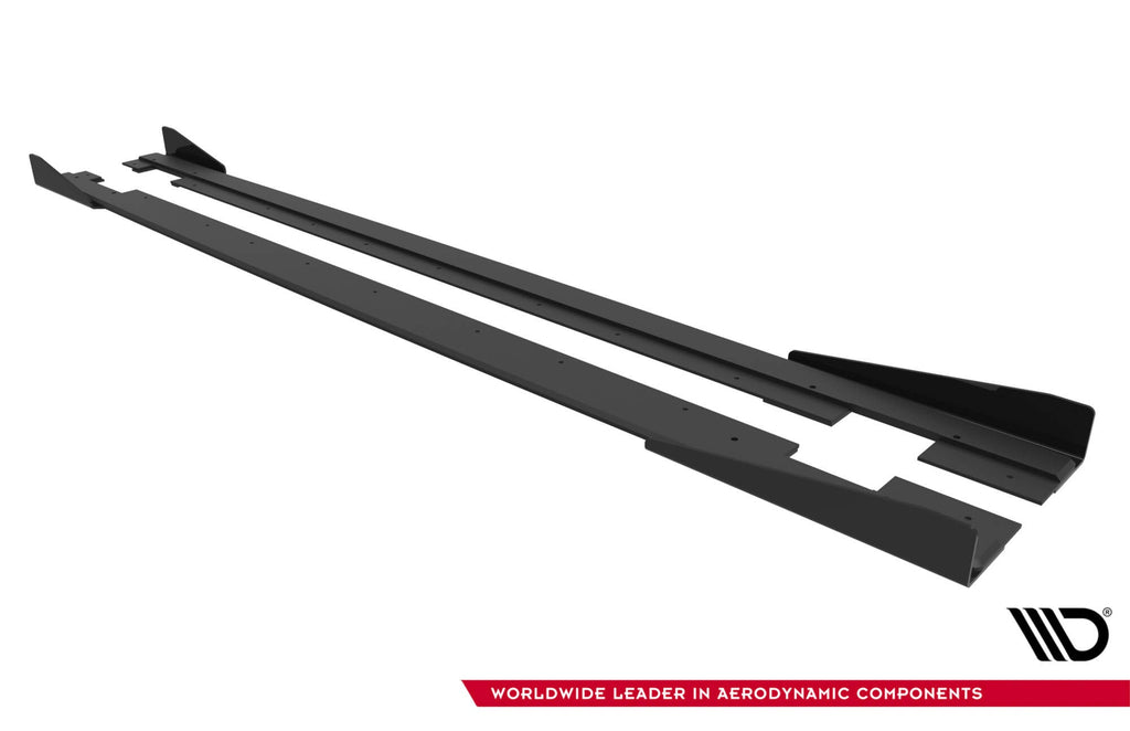 Taloneras Street Pro + Flaps Audi TT S / TT S-Line 8J Facelift