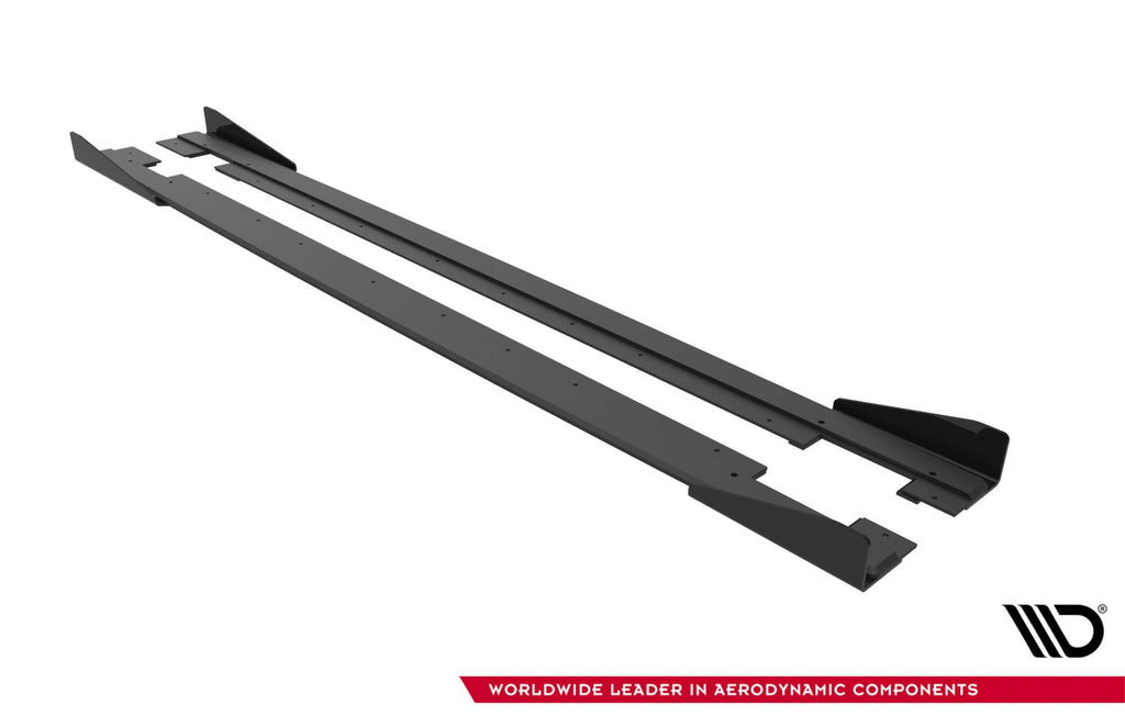 Taloneras Street Pro + Flaps Audi TT S / TT S-Line 8J Facelift