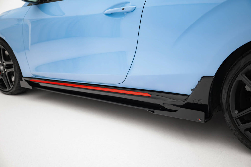 Taloneras Street Pro + Flaps Hyundai Veloster N Mk2