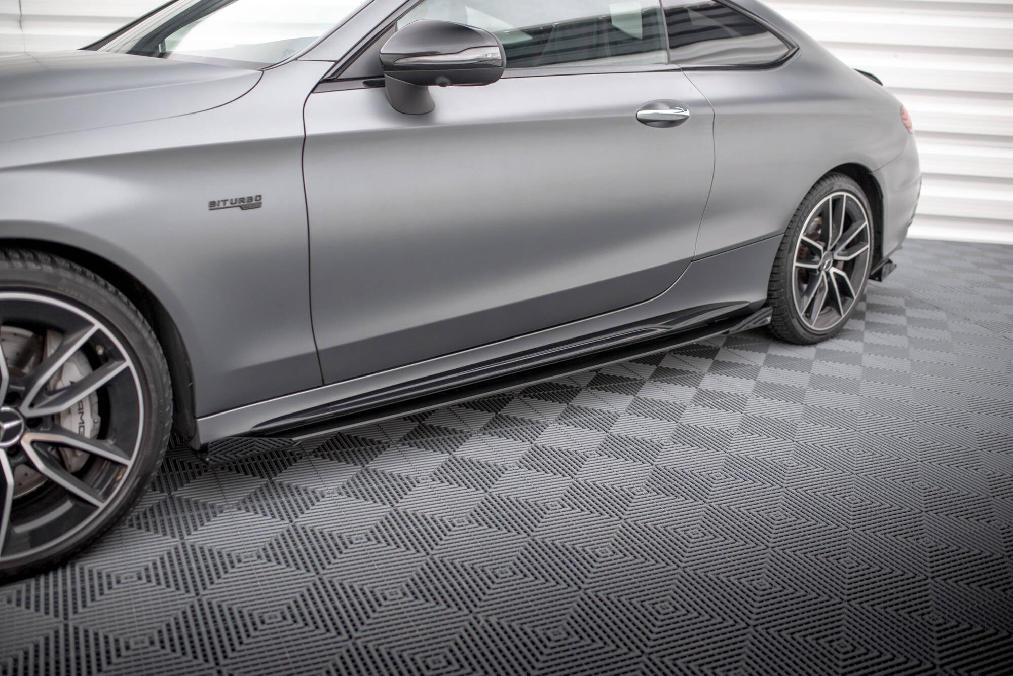 Taloneras Street Pro + Flaps Mercedes-AMG C43 Coupé / Cabrio C205 Facelift / A205 Facelift
