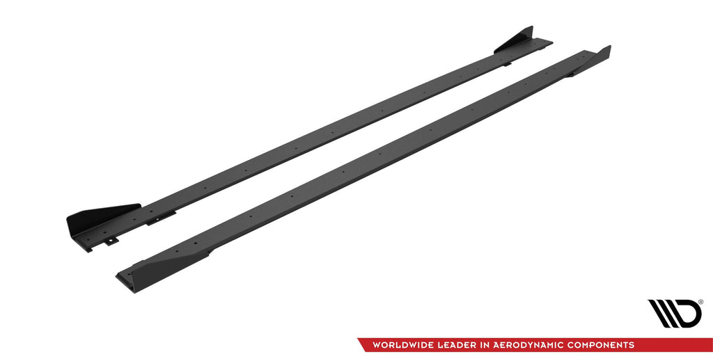 Taloneras Street Pro + Flaps Mercedes-AMG C63 Berlina / Sedán / Familiar W205 Facelift
