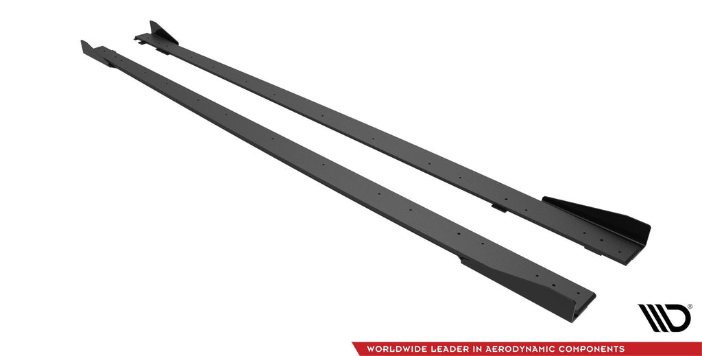 Taloneras Street Pro + Flaps Mercedes-AMG C63 Berlina / Sedán / Familiar W205 Facelift