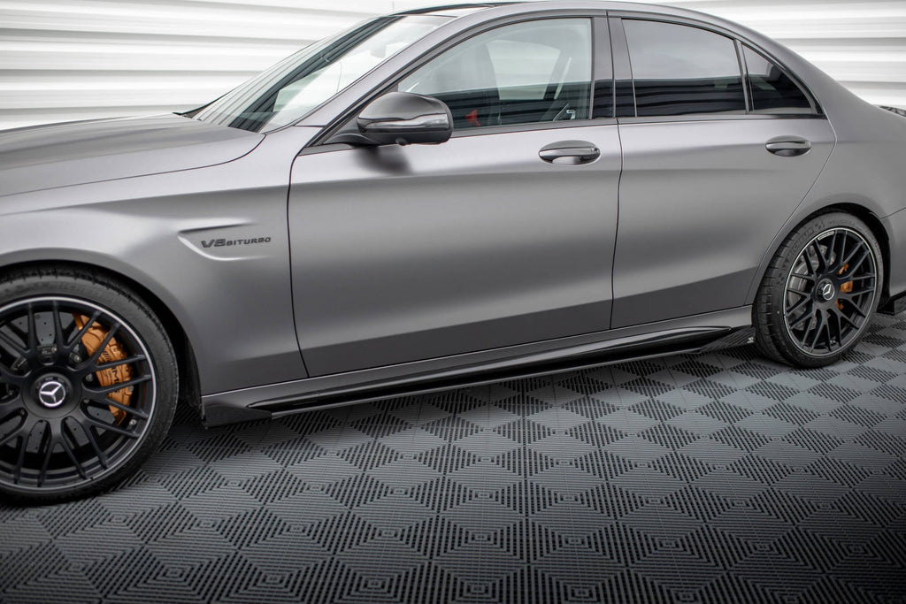 Taloneras Street Pro + Flaps Mercedes-AMG C63 Berlina / Sedán / Familiar W205 Facelift