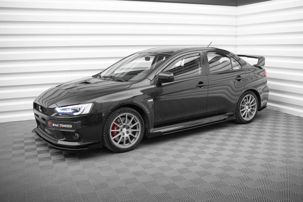 Taloneras Street Pro + Flaps Mitsubishi Lancer EVO X Mk10