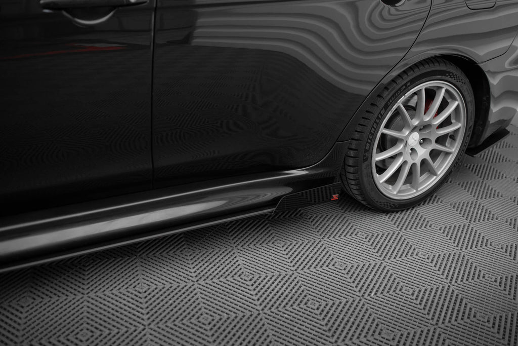 Taloneras Street Pro + Flaps Mitsubishi Lancer EVO X Mk10