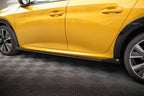 Street Pro Heel Plates + Flaps Peugeot 208 GT Mk2