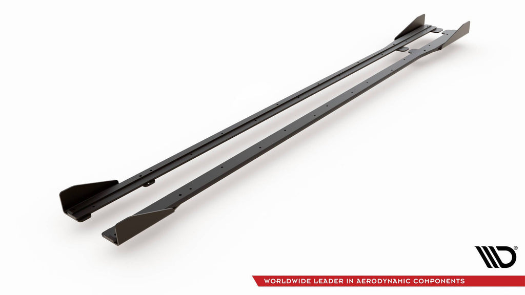 Taloneras Street Pro + Flaps Volkswagen Golf R / R-Line Mk7 Facelift