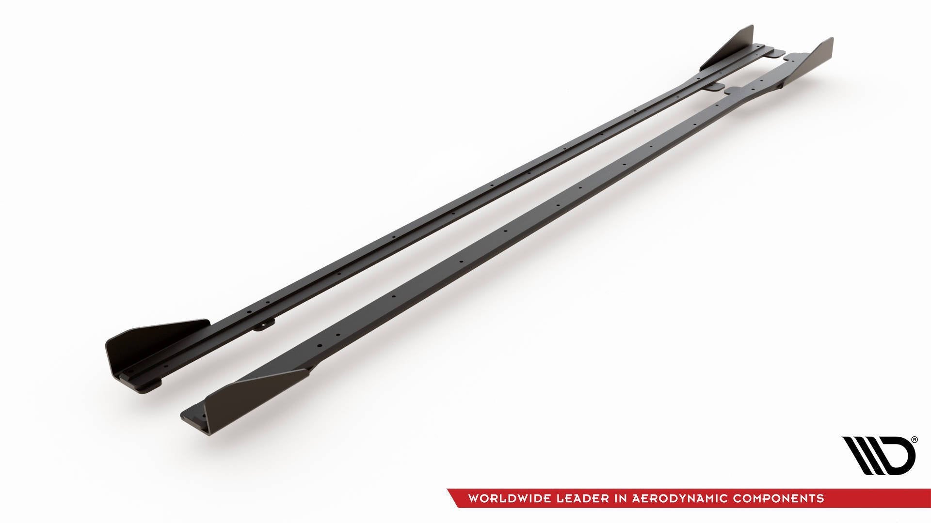 Taloneras Street Pro + Flaps Volkswagen Golf R / R-Line Mk7 Facelift