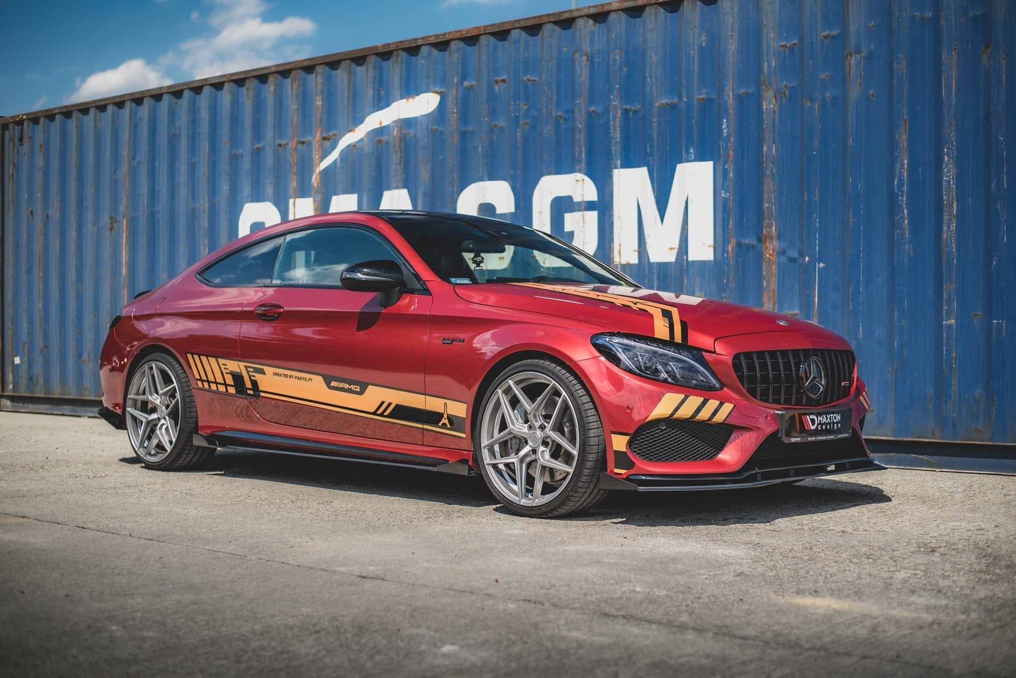 Taloneras Street Pro+ Flaps Mercedes-AMG C43 / AMG-Line Coupé C205