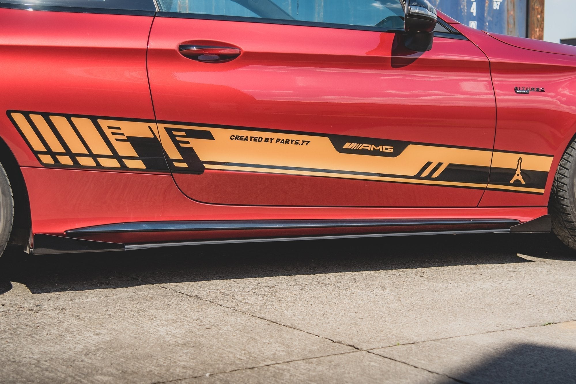 Taloneras Street Pro+ Flaps Mercedes-AMG C43 / AMG-Line Coupé C205