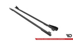 Street Pro V.1 Side Skirts + Flaps Ford Mustang GT Mk6 Facelift