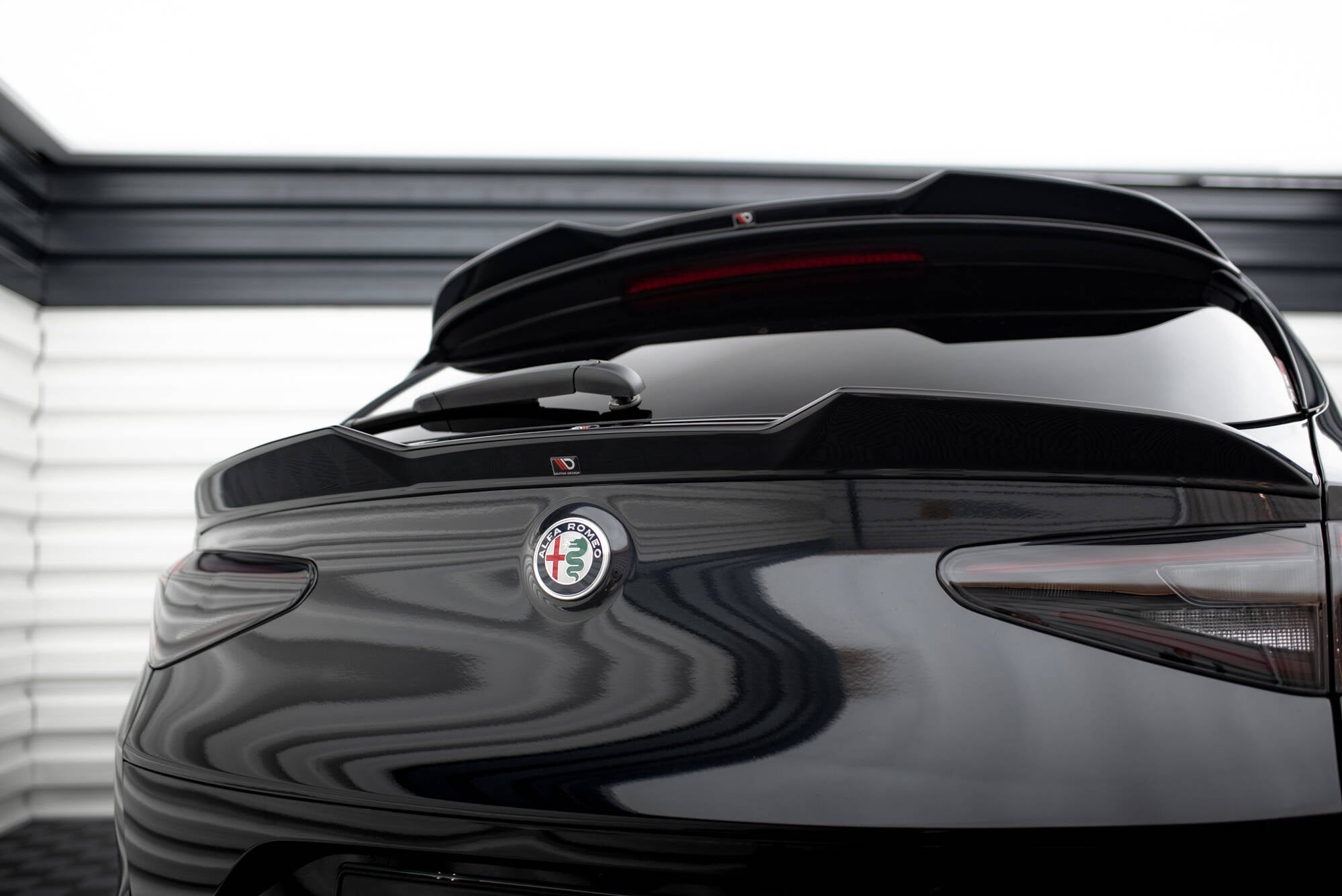 Inferiores Extensión Spoilera 3D Alfa Romeo Stelvio Mk1