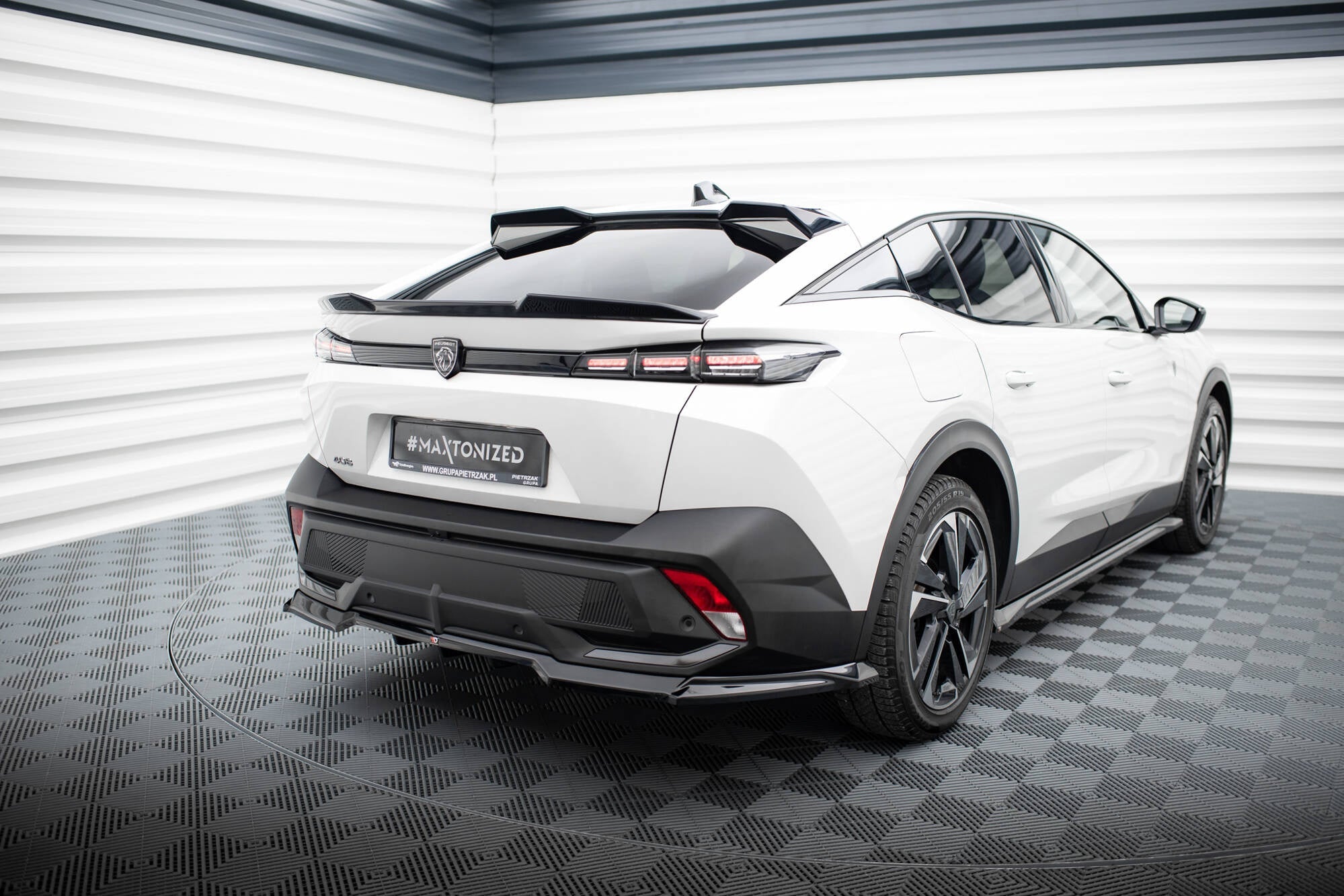 Inferiores Extensión Spoilera 3D Peugeot 408 Mk1