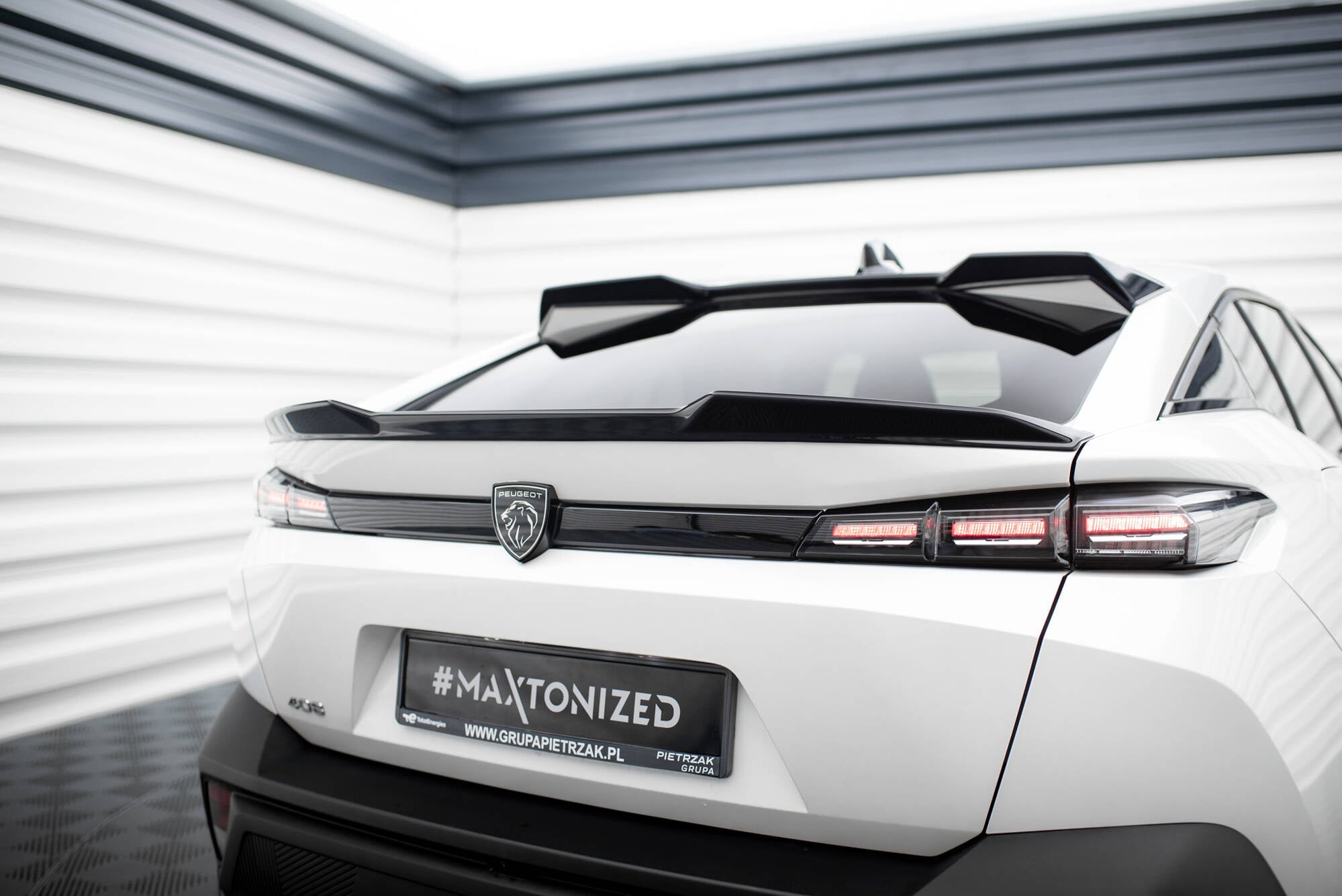 Inferiores Extensión Spoilera 3D Peugeot 408 Mk1