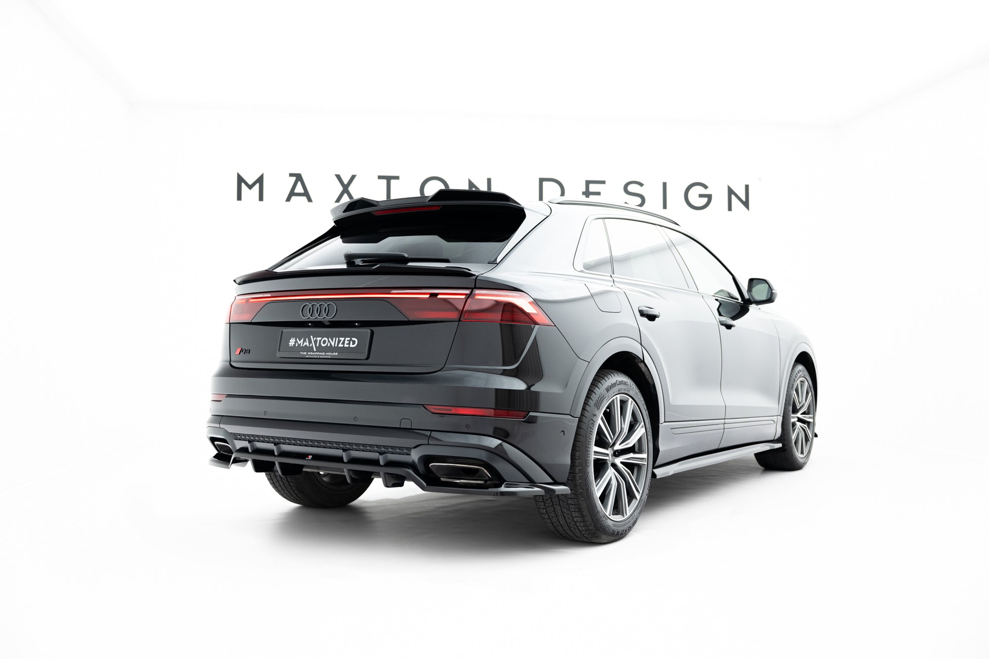 Inferiores Extensión Spoilera Audi RS Q8 Mk1