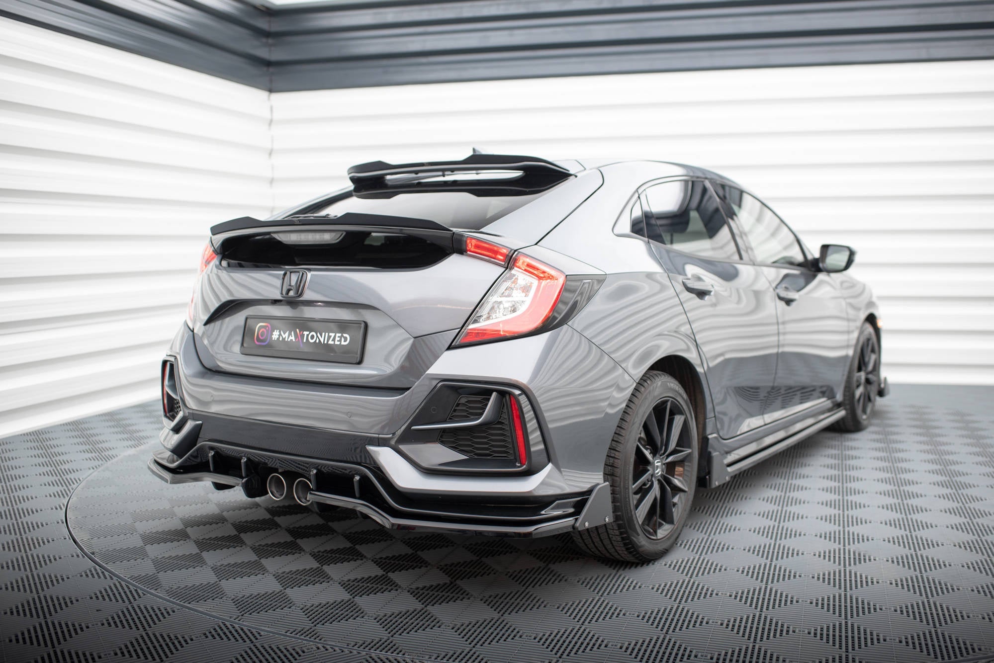 Inferiores Extensión Spoilera Honda Civic Sport Mk10
