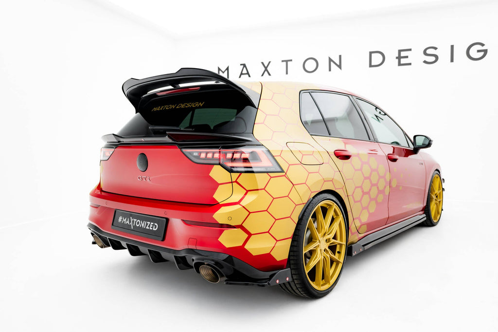 Extensión inferior de alerón 3D Volkswagen Golf GTI / GTI Clubsport / R / R-Line / GTE / GTD Mk8 / Mk8 Facelift