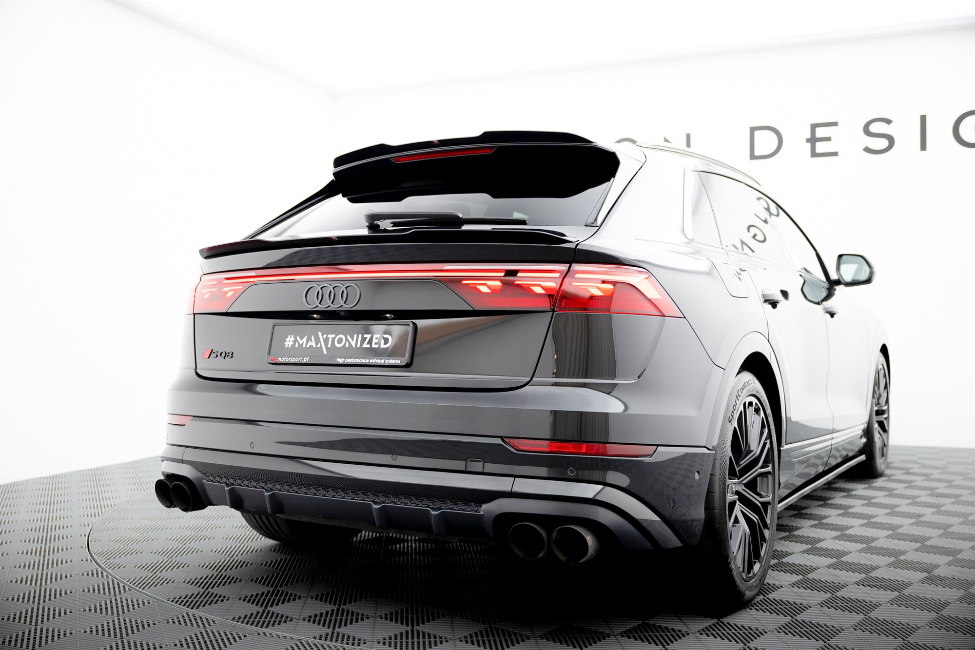 Extensión inferior de alerón Audi Q8 S-line / SQ8 Mk1 Facelift