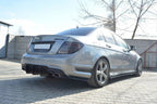 Difusor trasero Mercedes Clase C W204 AMG-Line Facelift V.1