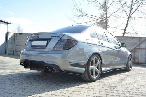Difusor trasero Mercedes Clase C W204 AMG-Line Facelift V.1