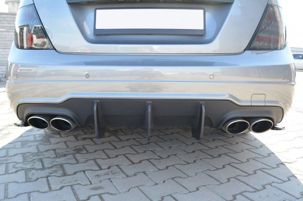 Difusor trasero Mercedes Clase C W204 AMG-Line Facelift V.2