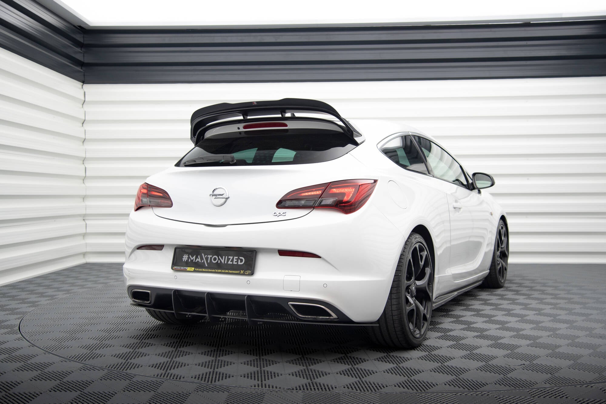 Difusor trasero Opel Astra J OPC/VXR Mk3 Mk4
