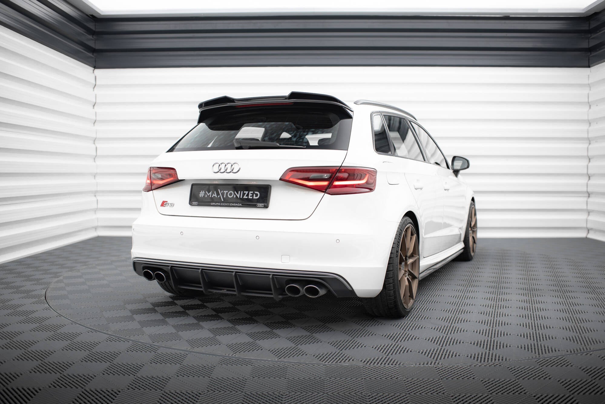 Difusor Street Pro Audi S3 Sportback Hatchback 8v