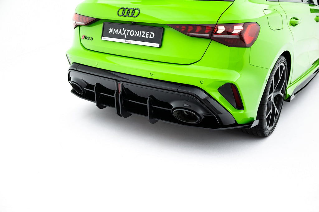 Difusor Street Pro + flaps Audi RS3 Sportback 8y Facelift