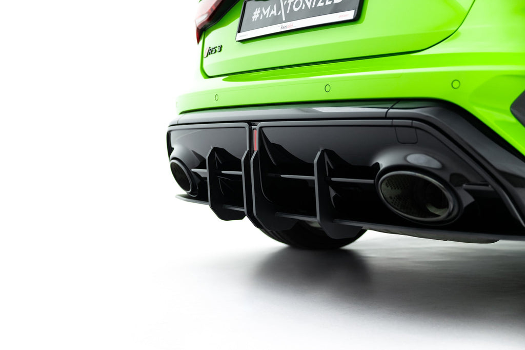 Difusor Street Pro + flaps Audi RS3 Sportback 8y Facelift