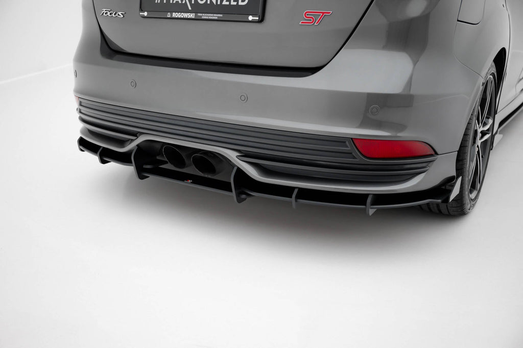 Difusor Street Pro + flaps Ford Focus ST Mk3 Facelift