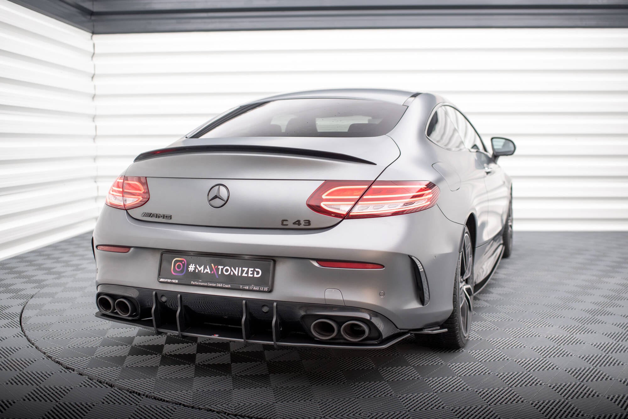 Difusor Street Pro Mercedes AMG C43 Coupé Cabrio C205 Facelift A205 Facelift