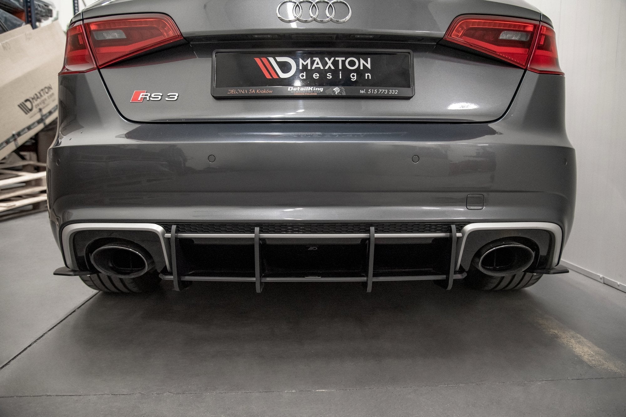 Difusor Street Pro V1 Audi RS3 8v Sportback