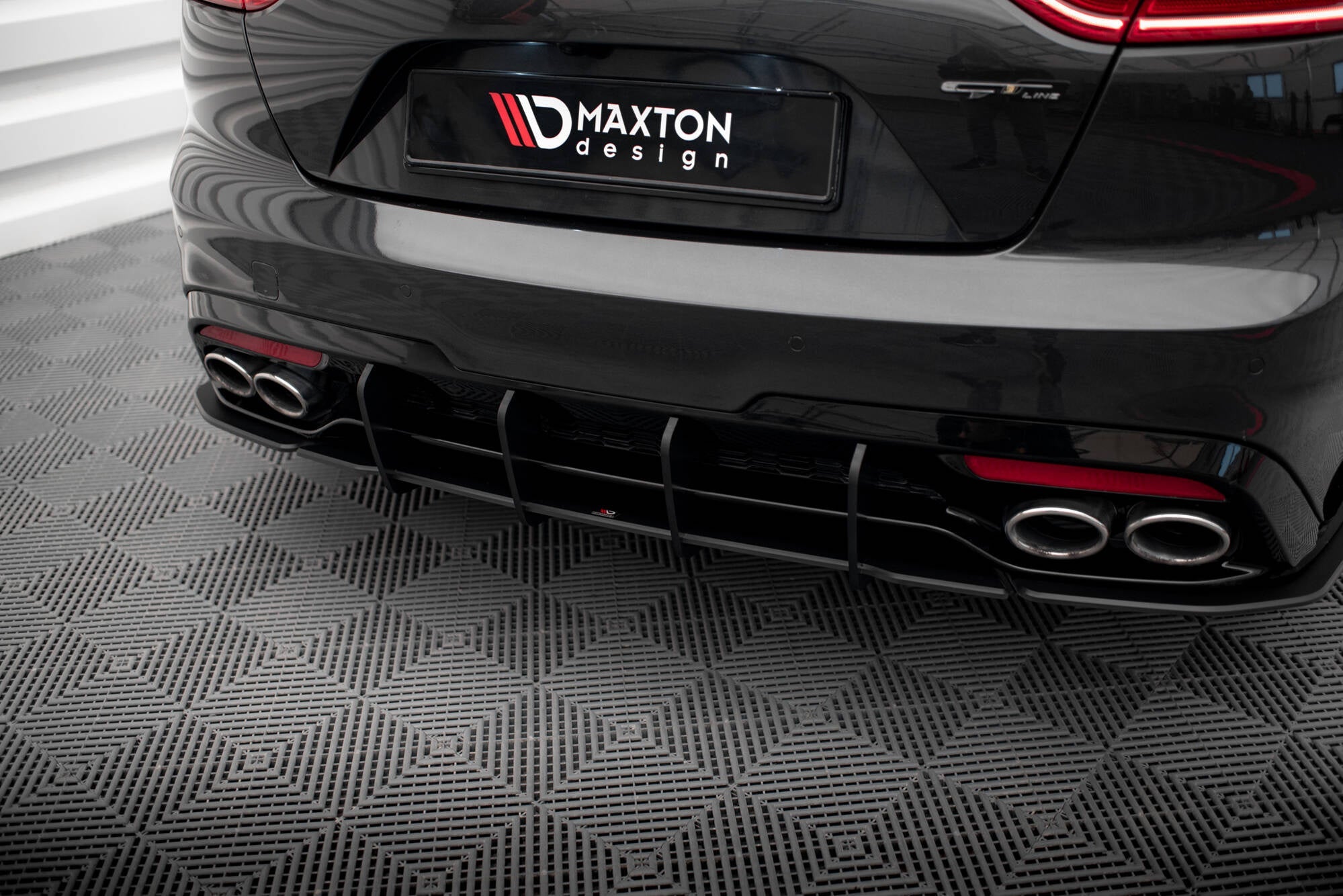 Difusor Street Pro V1 KIA Stinger GT Line Mk1