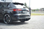 Difusor trasero V.2 Audi RS3 8V FL Sportback
