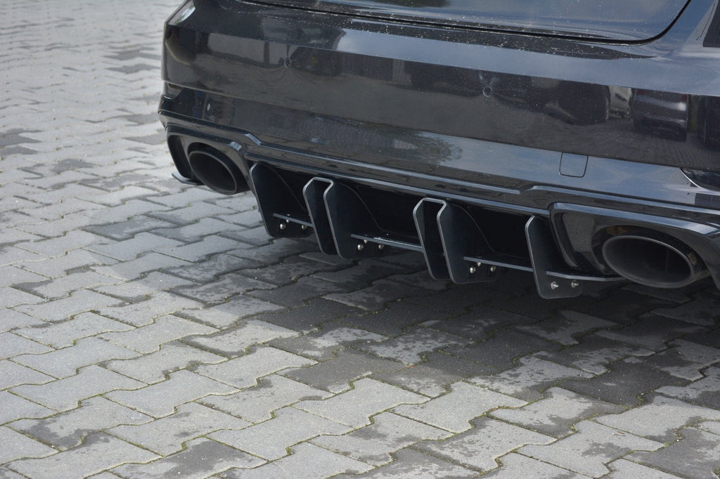 Difusor trasero V.2 Audi RS3 8V FL Sportback