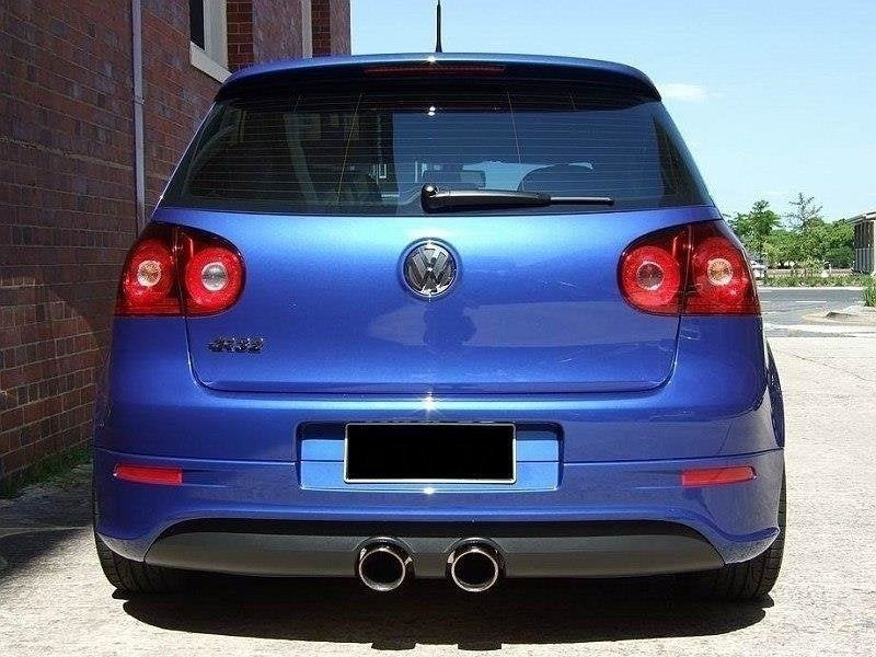 Diffuser Volkswagen Golf 5 R32 2 R32 exhaust outlets