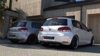 Volkswagen Golf Mk6 Diffuser (dual exit on each side)