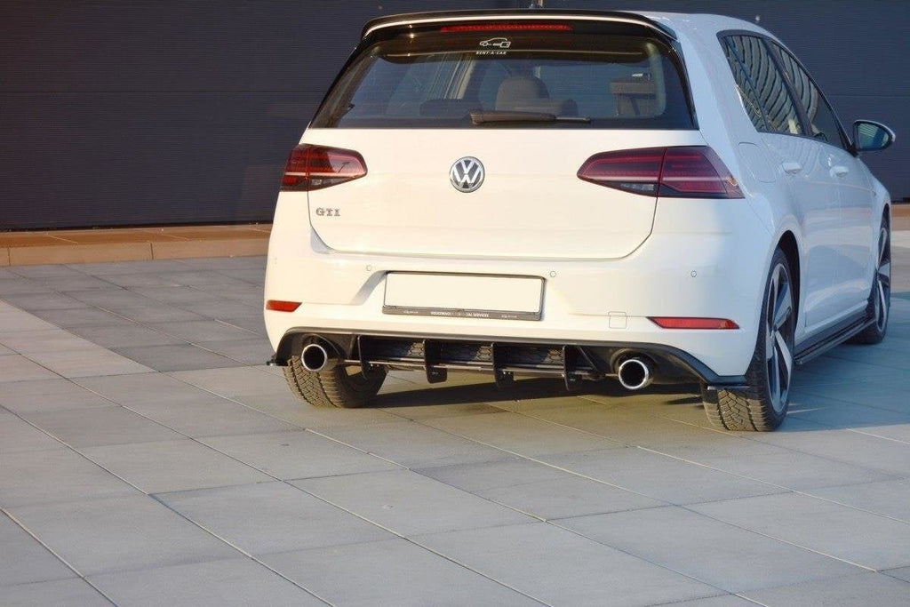 Rear diffuser VW Golf 7 GTI Facelift