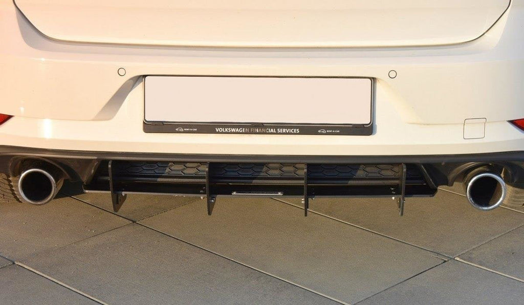 Rear diffuser VW Golf 7 GTI Facelift