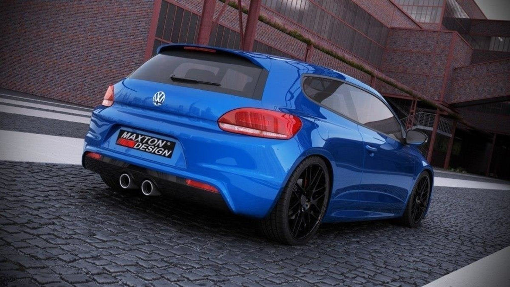 Volkswagen Scirocco Mk3 R diffuser with 2 exhaust outlets (2x1 exhaust)