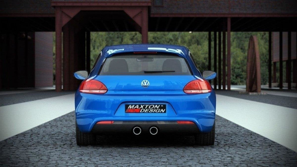 Volkswagen Scirocco Mk3 R diffuser with 2 exhaust outlets (2x1 exhaust)